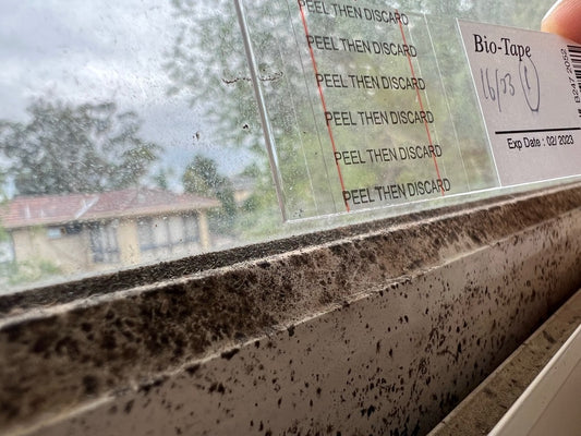 Set of 4 Bio-Tape Surface Lifts with Lab Analysis